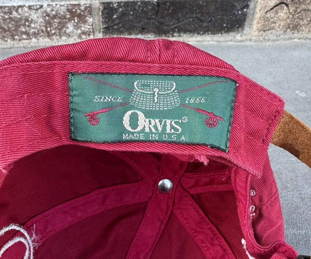 Vintage Orvis Since 1856 Red / Green Hat — RootsBK